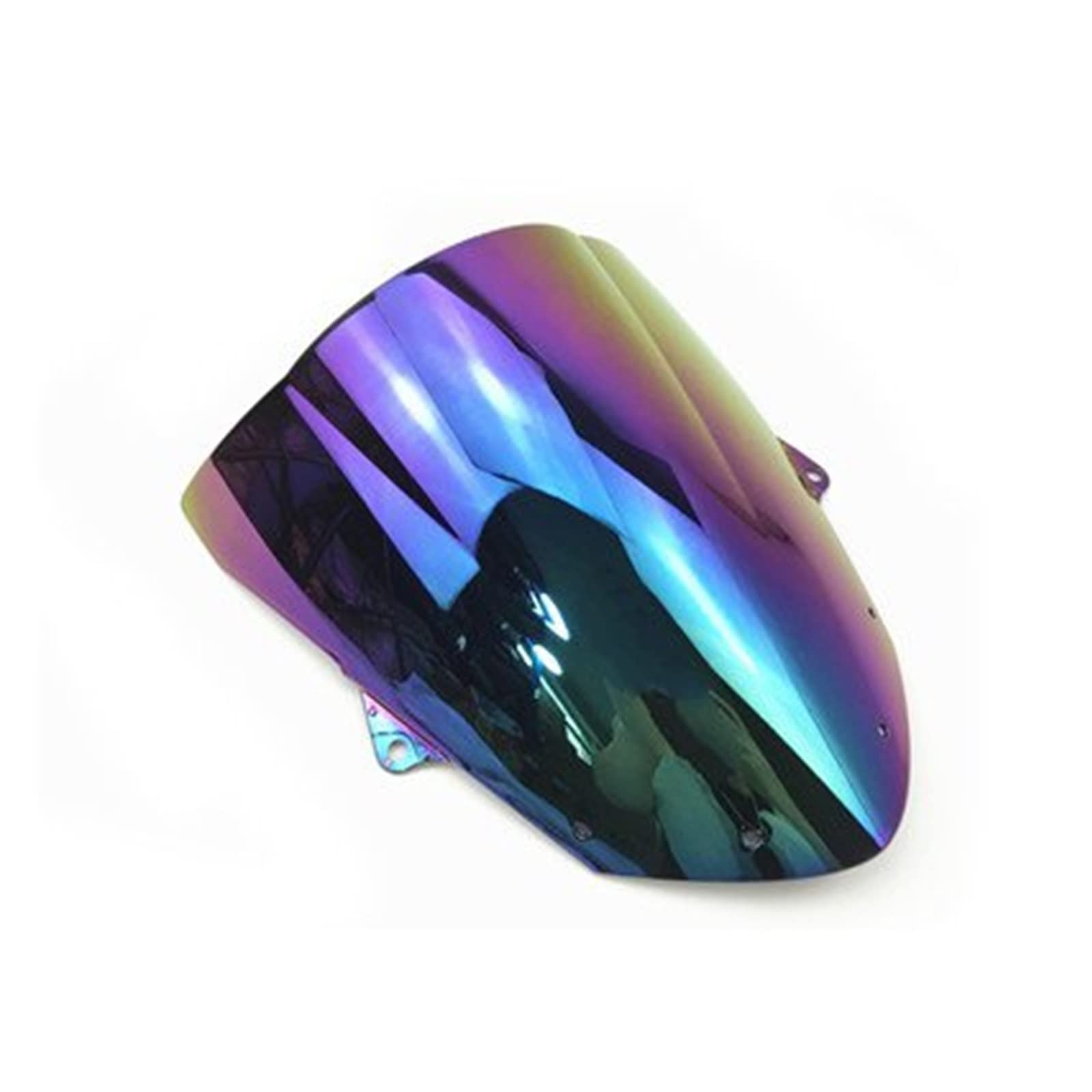 Spojler przedłużający szyba przednia Pasuje do Ninja ZX6R 2009-2015 ZX 6R 636 10R 2008-2010 Szyba przednia Deflektor motocykla(Iridium)