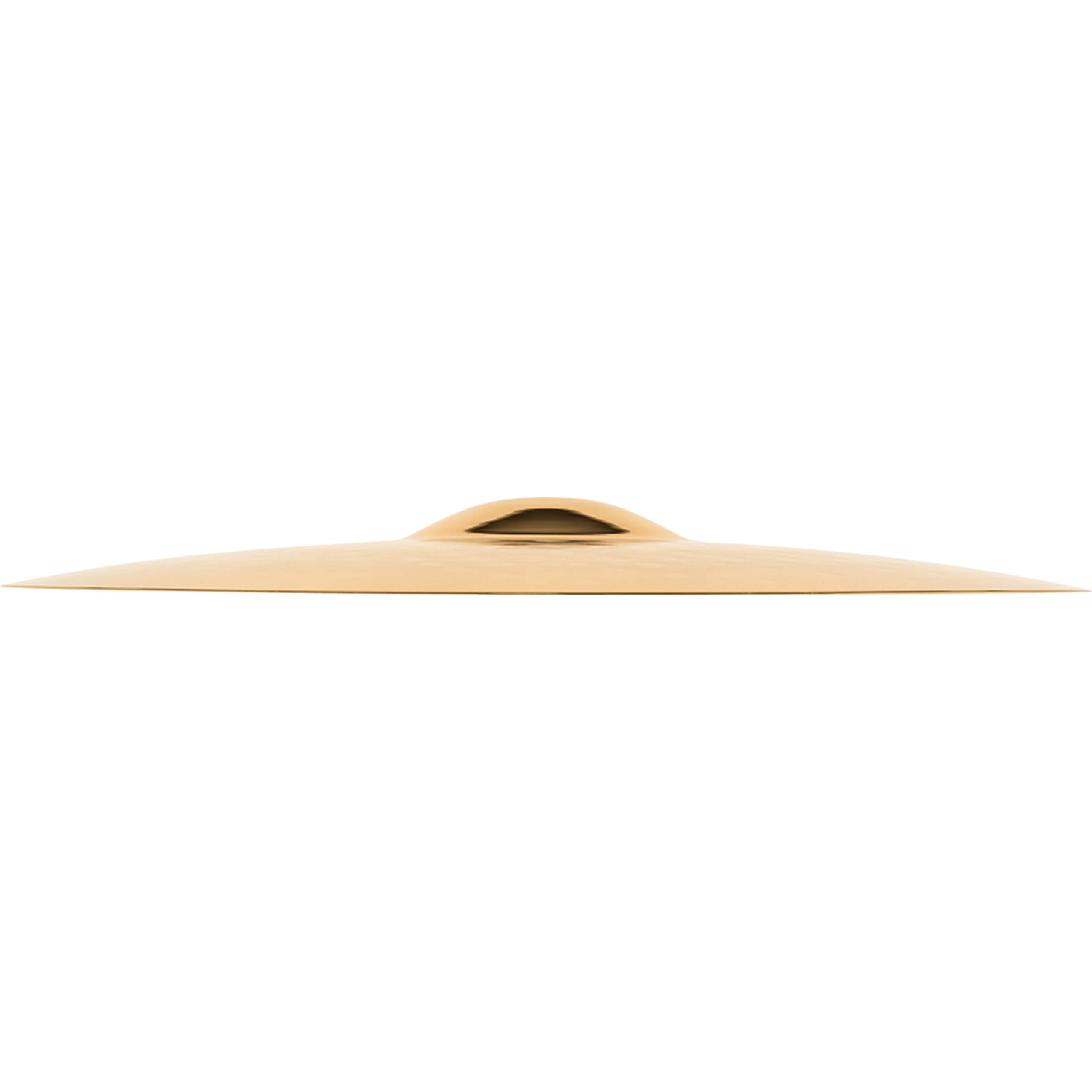 Meinl Cymbals Classics Custom Brilliant Piatto Crash Medium 18 pollici (45,72cm) per Batteria - Bronzo B12, Finitura Brillante, Prodotto in Germania (CC18MC-B)