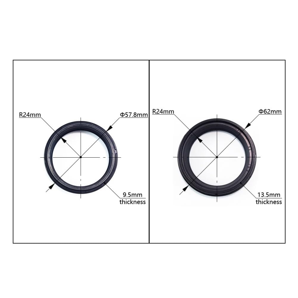 Osłona przeciwpyłowa z uszczelką olejową widelca 48 mm WP dla k Husq KEWS | Osłona przeciwpyłowa z uszczelką olejową widelca 48 mm WP dla k Husq KEWS(Oil Seal Dust Seal)