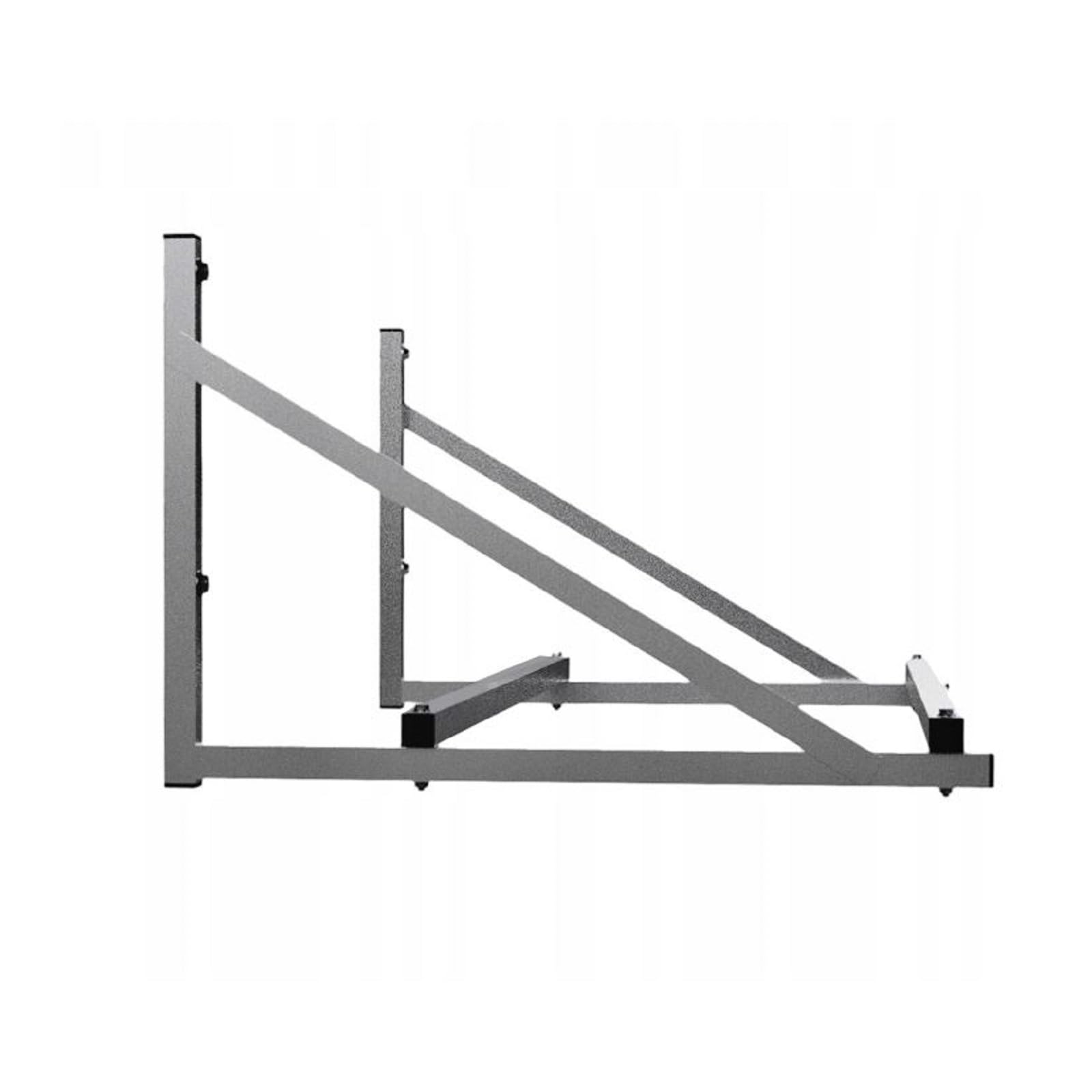 QLS Portapneumatici per 4 Ruote 100 kg Alluminio Argento