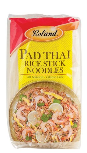 Roland Rice Noodles, Pad Thai Sticks, 14 Ounce (Pack of 30)