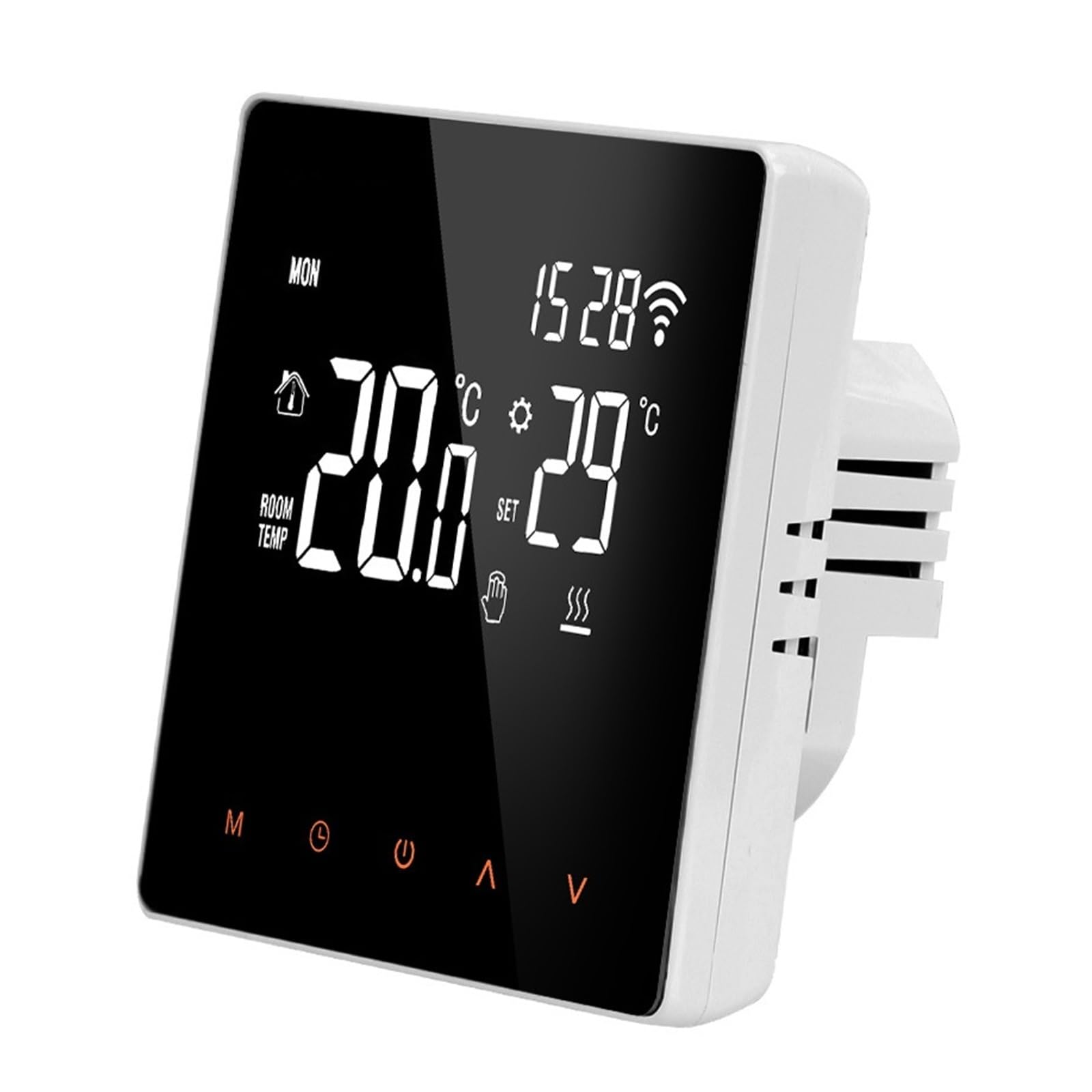Temperatura Pilot zdalnego sterowania Wyświetlacz LCD Ekran dotykowy Normalny/WiFi Inteligentny termostat do elektrycznego ogrzewania podłogowego Kocioł wodny/gazowy łAtwy W UżYciu(3A with WIFI)
