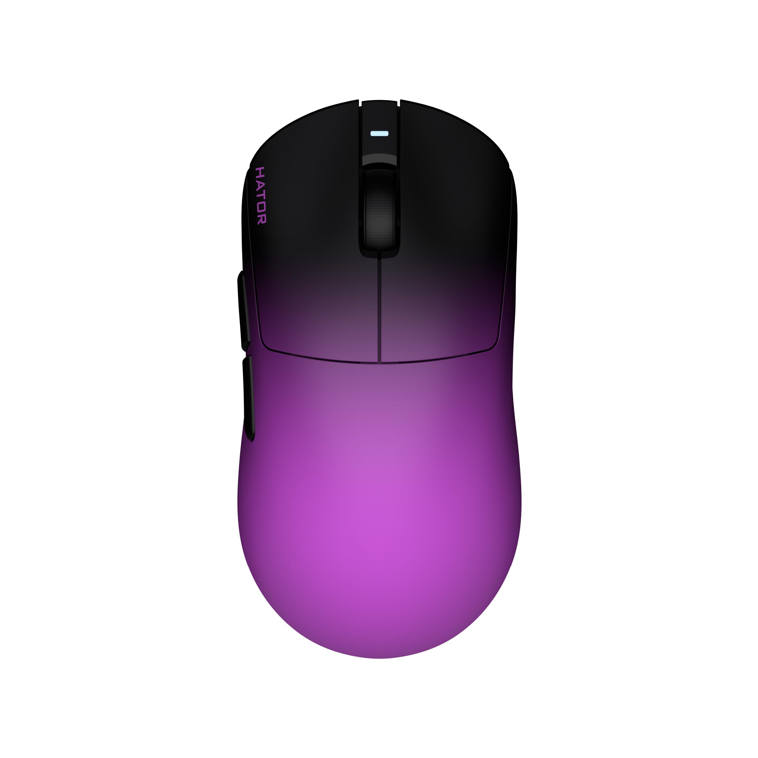 HATOR Quasar 3 Ultima 8K Ultra Lightweight Wireless Gaming Mouse True 8K Hz Polling Rate, 100-Million Optical Switches, 30K DPI Sensor, PixArt PAW3950, 2.4GHz, Bluetooth, 52g - Black-Violet Gradient-image-8