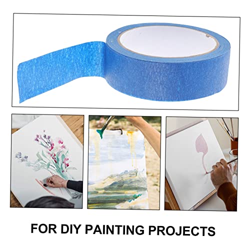 Angoily 20 Rolos Fita Adesiva Azul Fita Artesanal Fita Adesiva Adesiva Fita Washi Estética Fita Colo