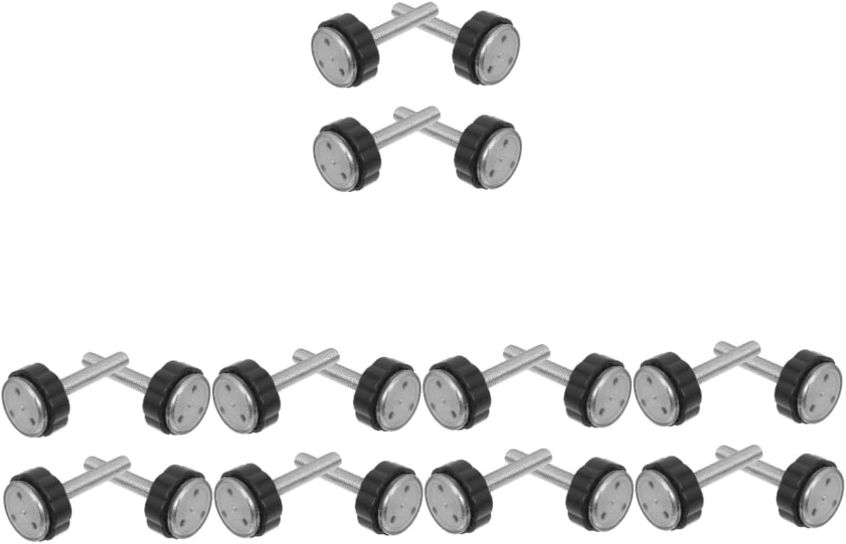 20pcs Gate Extension Kit Non-Drilling Pressure Gate Spindle Rods for Wall Mounting and Construction Accessories