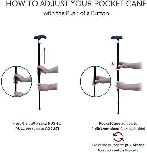 Miniatura 6 de El bastón de bolsillo portátil con bolsa