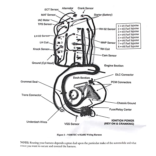 Daysyore 97-06 T56 Standalone Wiring Harness Or Non-Electric Transmissions Fits For 1997-2006 Gm Dbc 4.8 5.3 6.0 Engine Transmissions Harness Aftermarket Parts, With 3 Month Warranty #TOP6