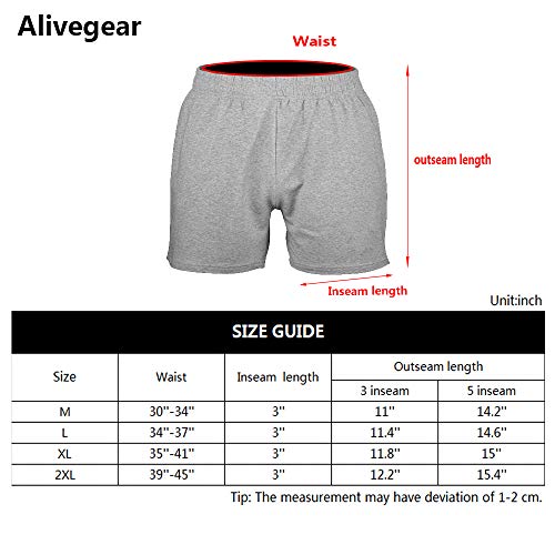 JEEING GEAR Men's Bodybuilding Workout Gym Shorts 5