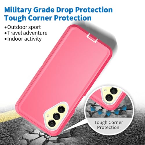 Coque Samsung A17 5G Defender protection antichoc rose - 6