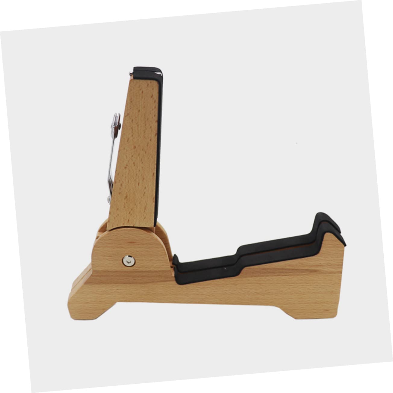 Abaodam Supporto per Chitarra in Legno Leggero e Pieghevole Design Staccabile, Adatto a Basso e Violino per Music Room e Negozio di Strumenti Musicali