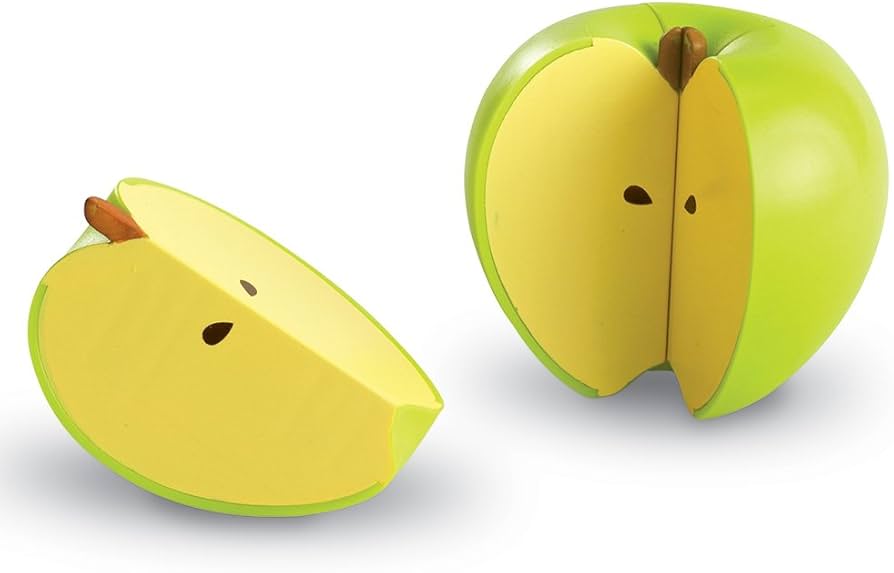 Amazon.co.jp: ラーニングリソーシズ 算数教材 りんごで分数 5歳