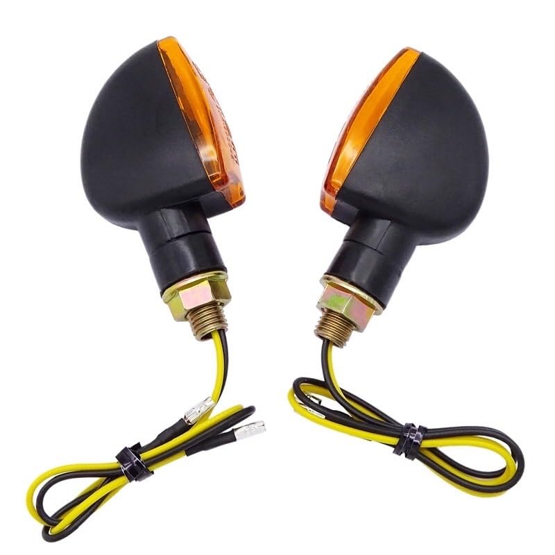 Clignotant universel pour motos 12V et scooters avec feux indicateurs halogènes