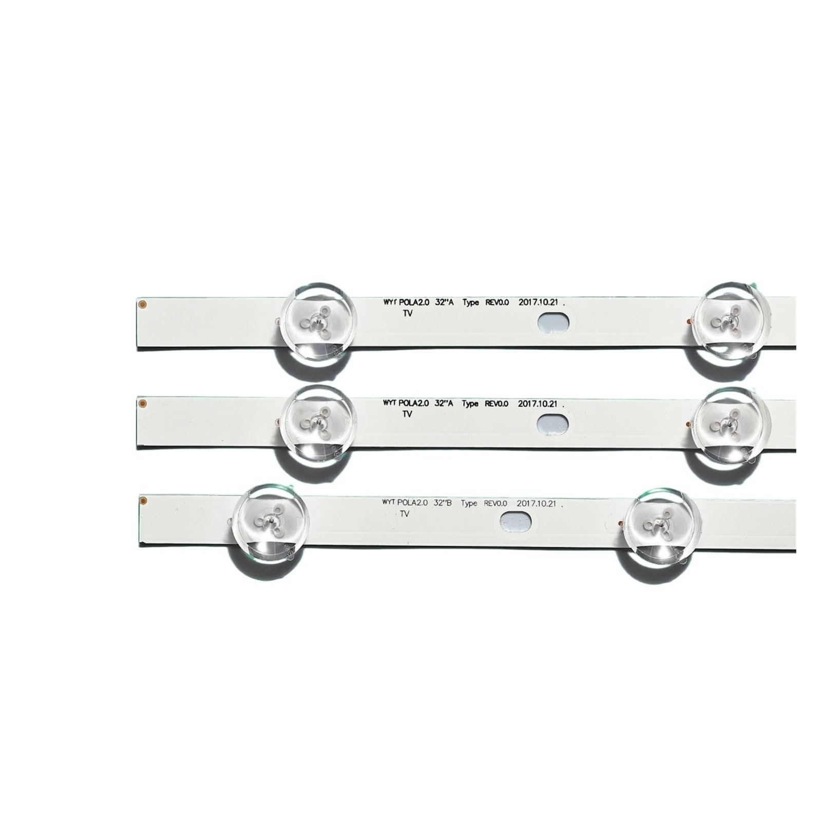 1/2/5/10 Set LED Backlight Strip for DE LED TV 32" 32LN540B Uot Pola2.0 32ln54 Agf78399401 32LN5707 HC320DXN-VHFPA-21XX(Size:10 Set)