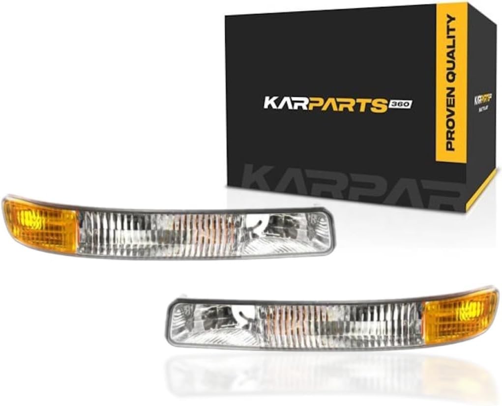 CarLights360: For 2001-2006 GMC Sierra 2500 HD Side Marker Light Driver And Passenger Side | Pair | CAPA Certified - Replaces GM2520174 GM2521174 | 15199560, 15199561