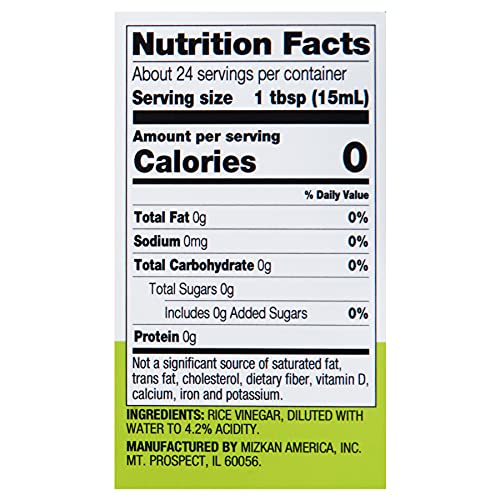 Mizkan (Amazonfresh) Rice Vinegar Natural, Mild & Mellow, 12 Oz. #TOP1