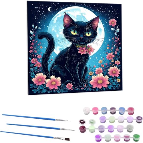 L G Paint by Numbers hG Lbg l ʂ肦 lphGLoXNtg  LoXA[g uVƃANG̋, ItBX CeA rO, ւ̃Mtg 45x45cm (t[