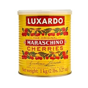 Luxardo Gourmet Maraschino Cherries, 2.2 lbs can