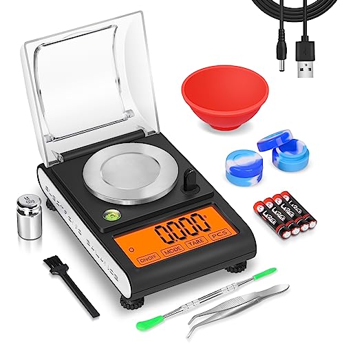 Fuzion Milligram Scale 50g/0.001g with Calibration Weights