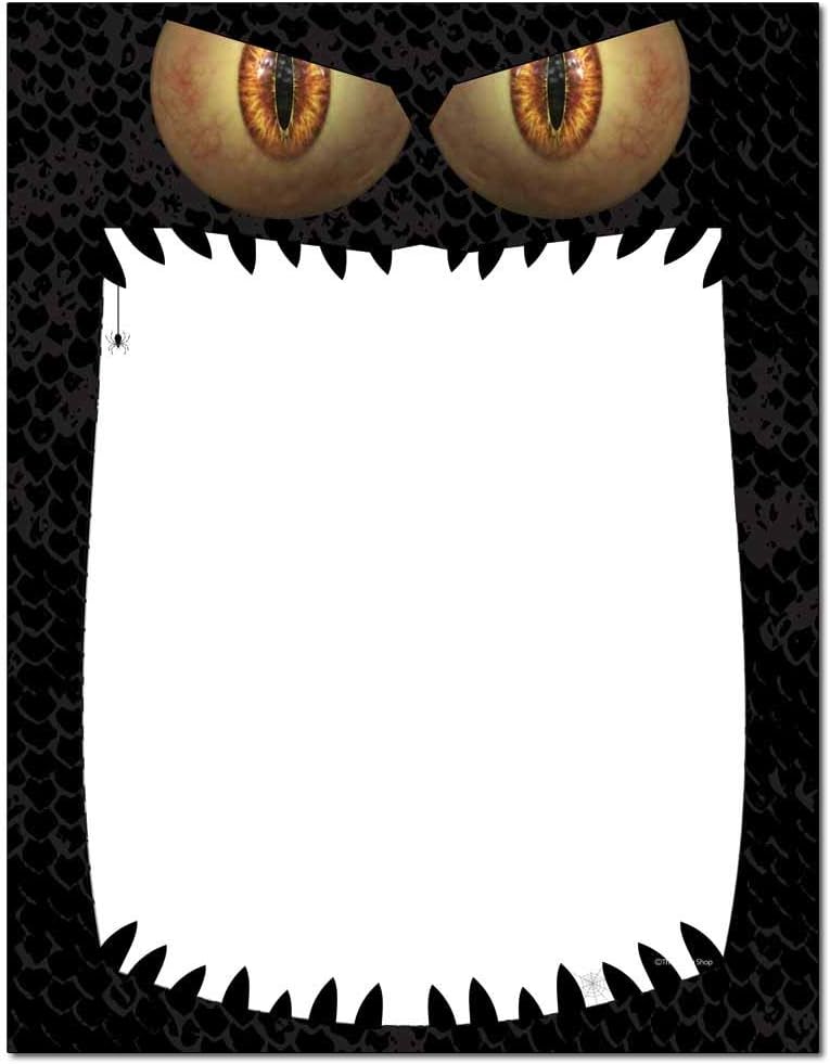 Trick or Treat Halloween Letterhead Laser & Inkjet Printer Paper (100 Pack)