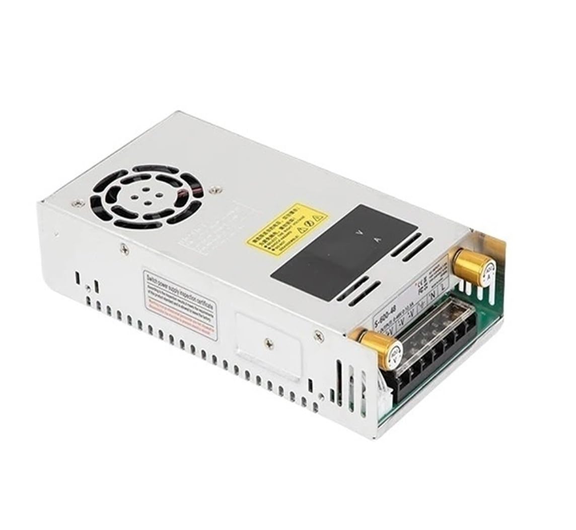 Fuente de alimentación conmutada de CC de 600 W con pantalla LED dual, convertidor de potencia de 0-12 V a 90 V y controlador LED. Protección múltiple(0-24V 0-25A)
