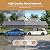 Greesum 20x30FT Heavy Duty Metal Carport with Side Support Rods, Car Port with Vertical Steel Roof for All-Weather Use, Canopy Shelter for Car, Pickup Trucks, Party, Boats, Black