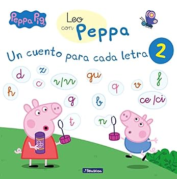Peppa Pig. Lectoescritura - Leo con Peppa. Un cuento para cada letra: t, d, n, f, r/rr, h, c, q, p, gu, b, v, z, ce/ci: .