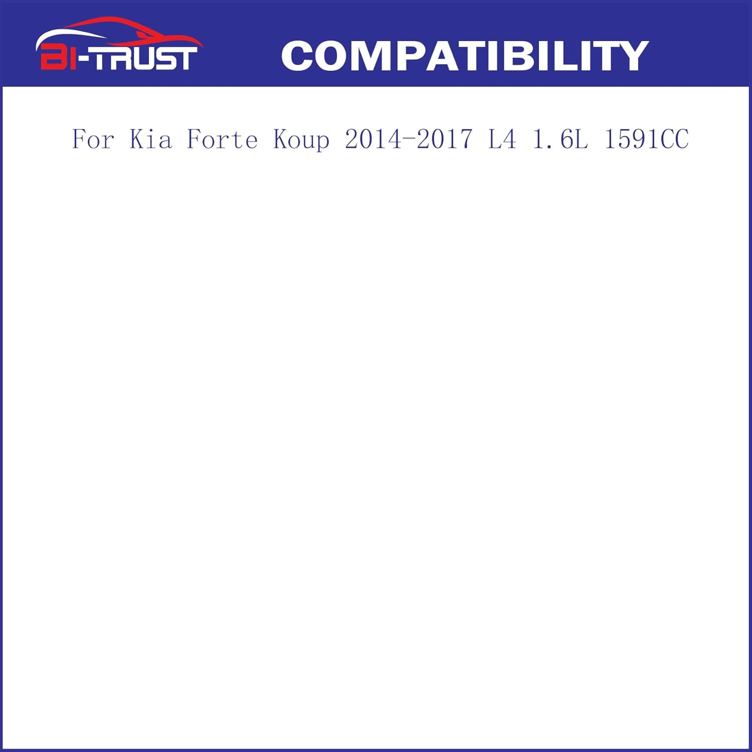 Engine Air Filter and Cabin Air Filter Replacement for Kia Forte Koup 2014-2017 L4 1.6L | Synthetic Engine Panel + Carbon Cabin Filter | Replaces CA11704, CF10728, 28113-A5800, 97133-2H000