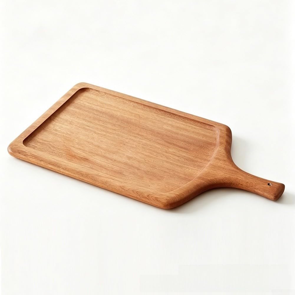 pour plateau de pour service en pour bois Massif Gravé 20x40cm(45*25*2cm)