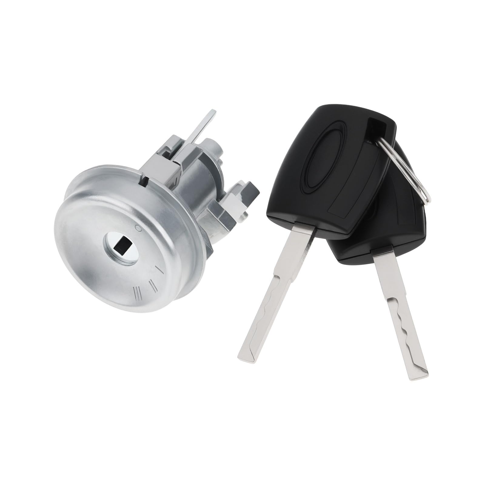 Emsea Car Ignition Lock Cylinder With 2 Keys Be8z11582b Compatible With Ford Fiesta 2011-2019