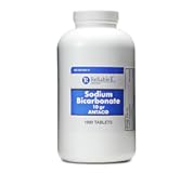 Reliable-1 Laboratories Sodium Bicarbonate Antacid Tablets Acid Reducer for Indigestion & Heartburn Relief | Bulk Antacids – 1000 Count Bottle
