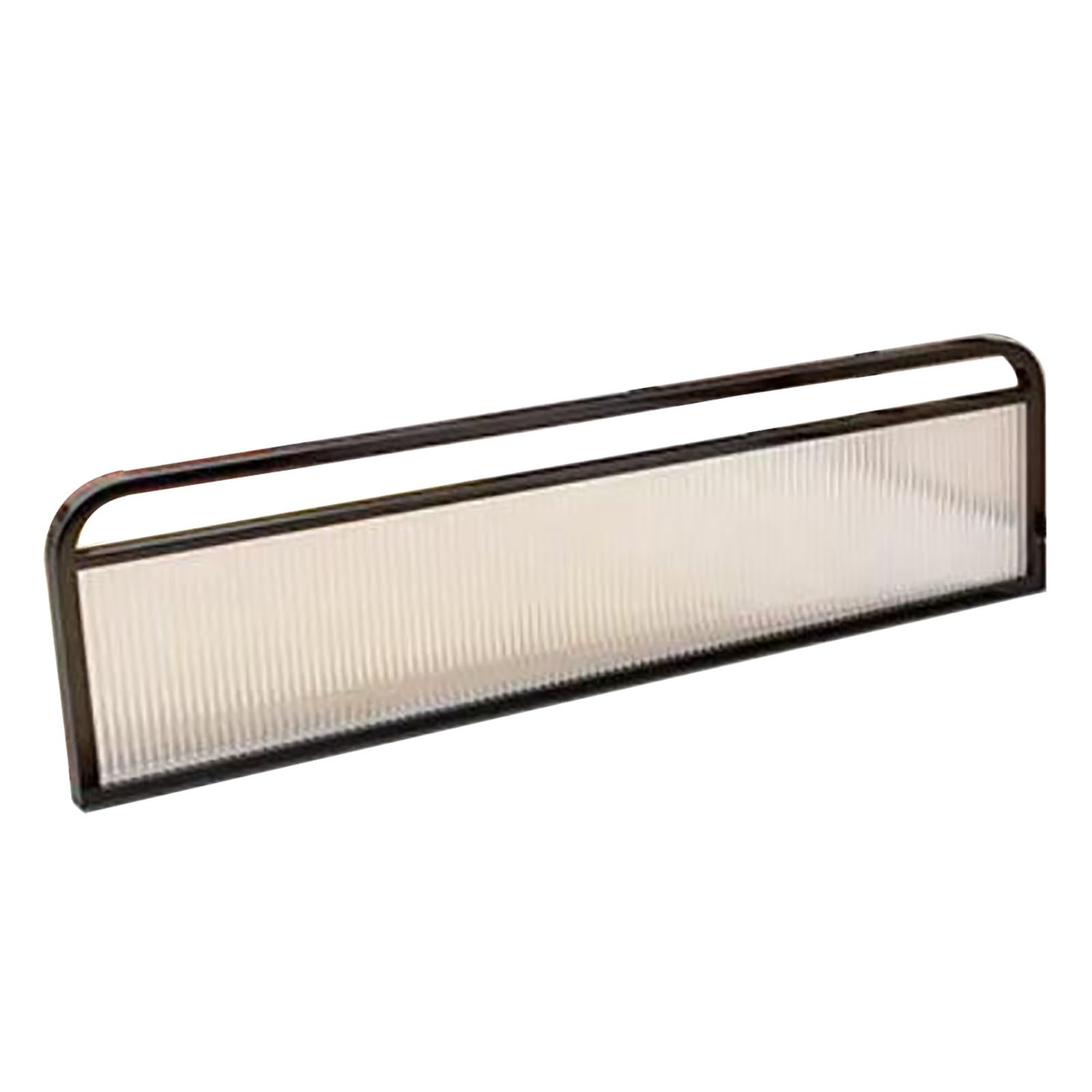 Half Wall Countertop Low Fence Divide, Semi-Privacy Glass Restaurant Raised Screen Partition, Restaurant Dining Table Decorative Screen, 20cm 30cm 40cm 50cm Raised Fence(H 20cm/7.8in,Long 70cm/27.5in)