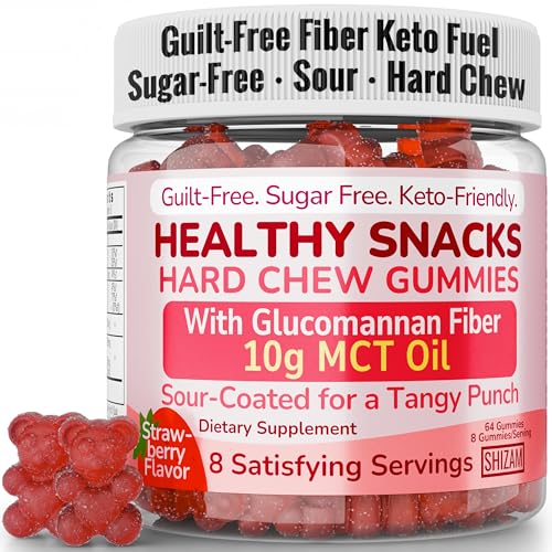 SHIZAM High-Fiber Keto Snacks with MCT Oil