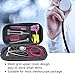 HOLIDYOYO Estuche de Transporte para Auscultador de Sonido Fetal Bolsa Portátil de EVA Rosa Cremallera Protector Resistente para Estetoscopio y Accesorios Médicos Adecuado para Uso Imagen de HOLIDYOYO Estuche de Transporte para Auscultador de Sonido Fetal Bolsa Portátil de EVA Rosa Cremallera Protector Resistente para Estetoscopio y Accesorios Médicos Adecuado para Uso