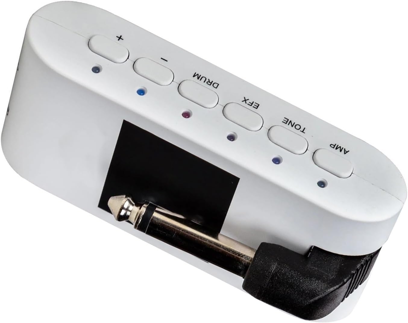 Guitar Effects Portable Guitar Headphone Amplifier Comes With 28 Drum And Rhythm Instrument Accessories(WHITE)