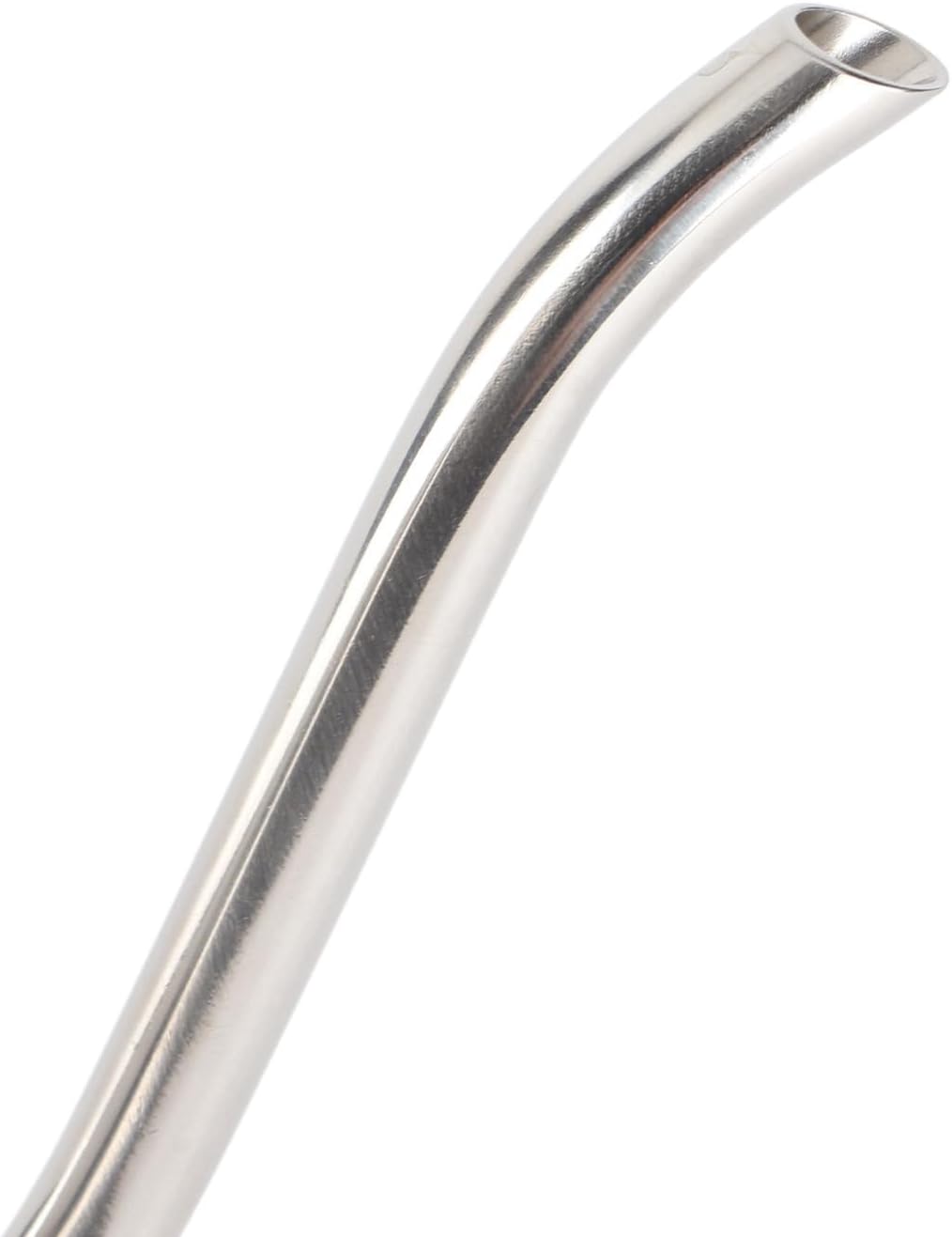 Jenngaoo Stainless Steel Oil Bottle 350ml Kitchen Oil Pot with Curved Spout