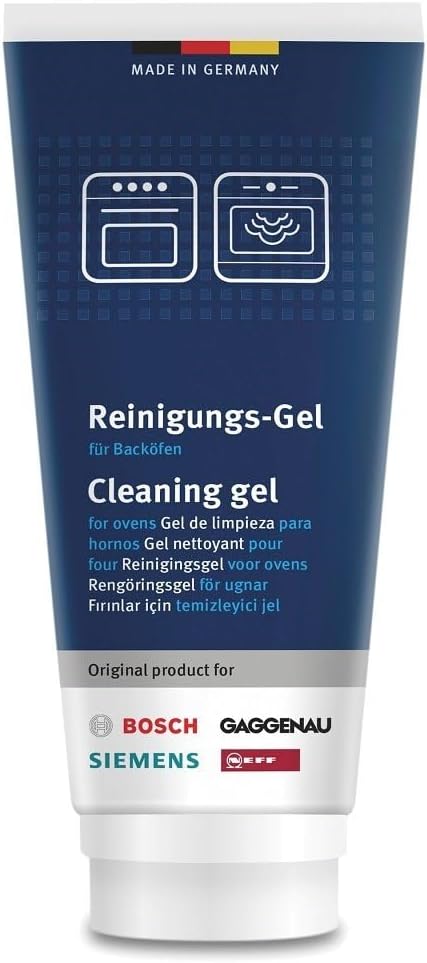 00311859 Cleaning Gel for Ovens, 200 ml, Clear Replacement for Bosch Genuine Original Equipment Manufacturer (OEM) Part