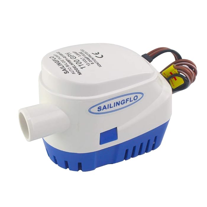 Buy Sailingflo Bilge Pumps for Boats, Automatic Submersible 12V Boat