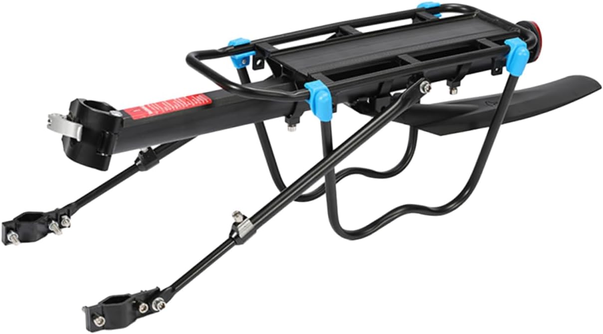 Mountain Bike Cargo Rack Lightweight Back Stand for Easy Installation Bike Rear Shelf for Outdoor Trips Luggage Transport