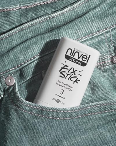 Nirvel Hair Fix Stick – Control de Frizz y Cera para Cabello miniatura 4