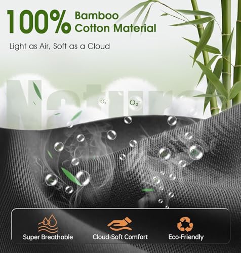 LC-dolida 2-in-1 3D Bamboo Cotton Blackout Sleep Mask w/ Bluetooth Headphones (3 colors) - image 2