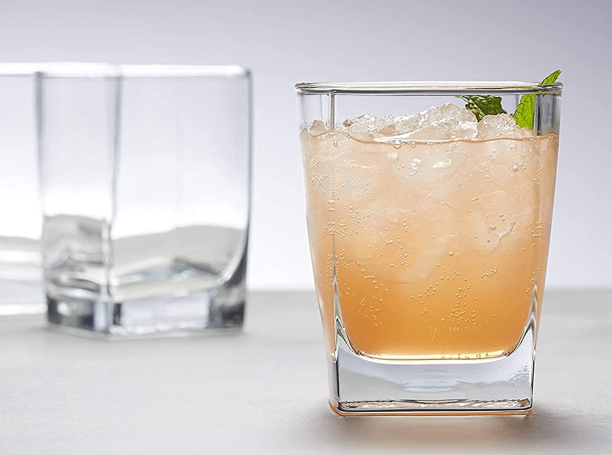 bellemax 250Ml Juice and Water Glass Stylish Crystal Highball Drinking Glasses, Medium Size Tumbler Glasses for Juice, Water, Milk, lassi, Cocktails and Sharbat (Set of 6) 4