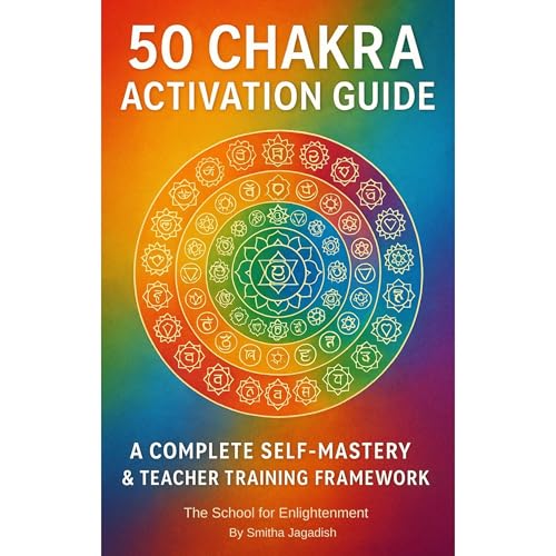 50 Chakra Activation Guide Audiolibro Por SMITHA JAGADISH arte de portada
