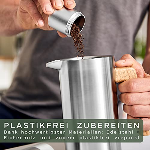 French Press Kaffeebereiter WALDWERK French Press (1L)