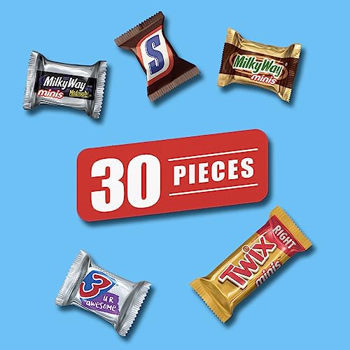 Mars Chocolate Favorites Minis Size Candy Bars, Assorted Variety Mix, 8.9 Ounce #TOP1