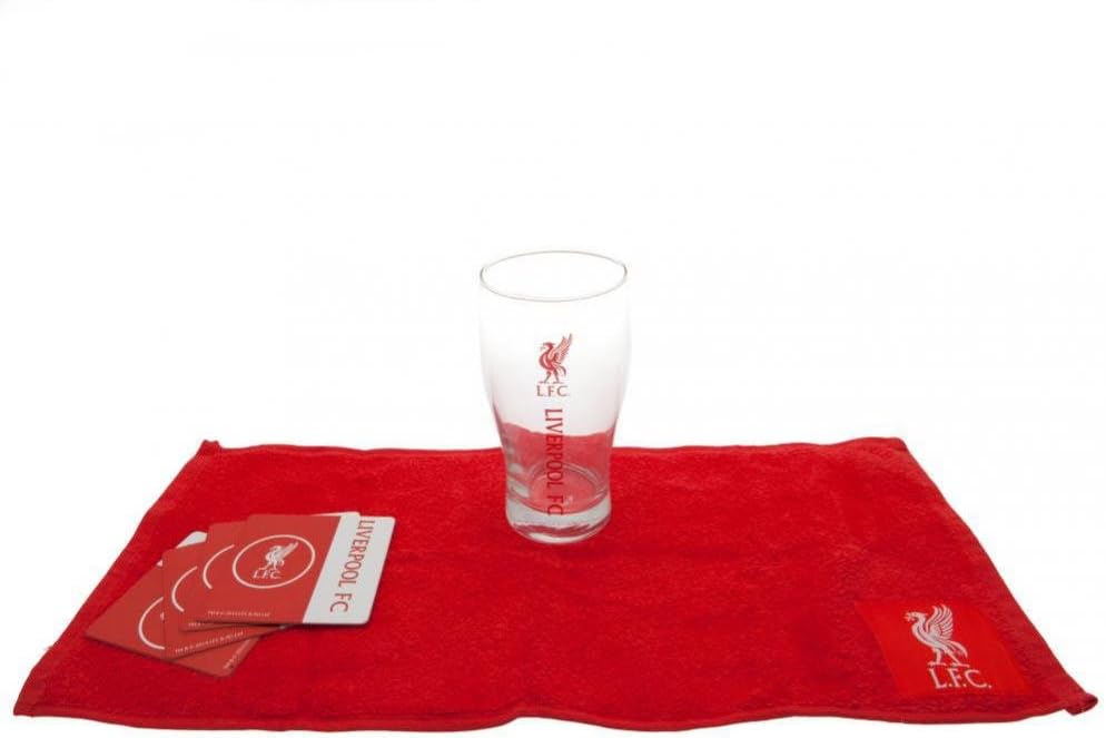 Liverpool FC Pint Glass Mini Bar Set