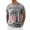 Men's Short Sleeve Tee, Breathable, Couples Matching, Soft Cotton, Everyday Casual, S-3XL#g Grey #1