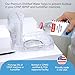 Resway American Red Cross Distilled Water | Travel Bottles for Resmed, Respironics Machines, Personal Humidifier | Medical Supplies for Vacation | Travel-Friendly, Clean | 16.9oz H2O (12 Pack)