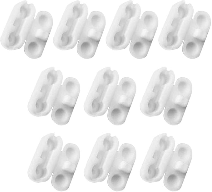 10Pcs Plastic Chain Connectors for Blinds,Connector Blinds Vertical