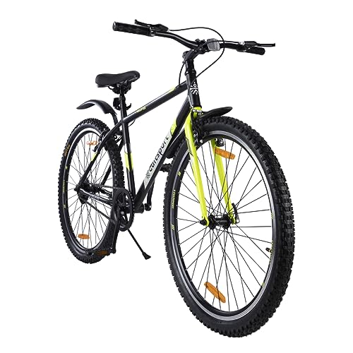 Image of CULTSPORT by Cult Vegas 27.5 inch Black Single Speed City Bike, Cycle /Bicycle with Free Cycling Event & Ride Tracking App (18 Inch Frame, Ideal for 15+ Years)