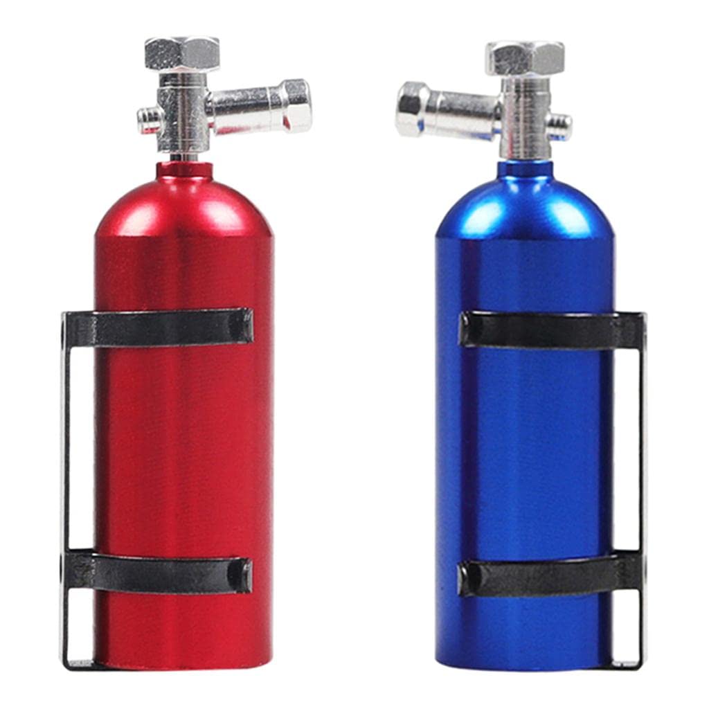 Harilla Metal Nitrous Oxide Bottle Set for 1/10 Scale RC Crawlers